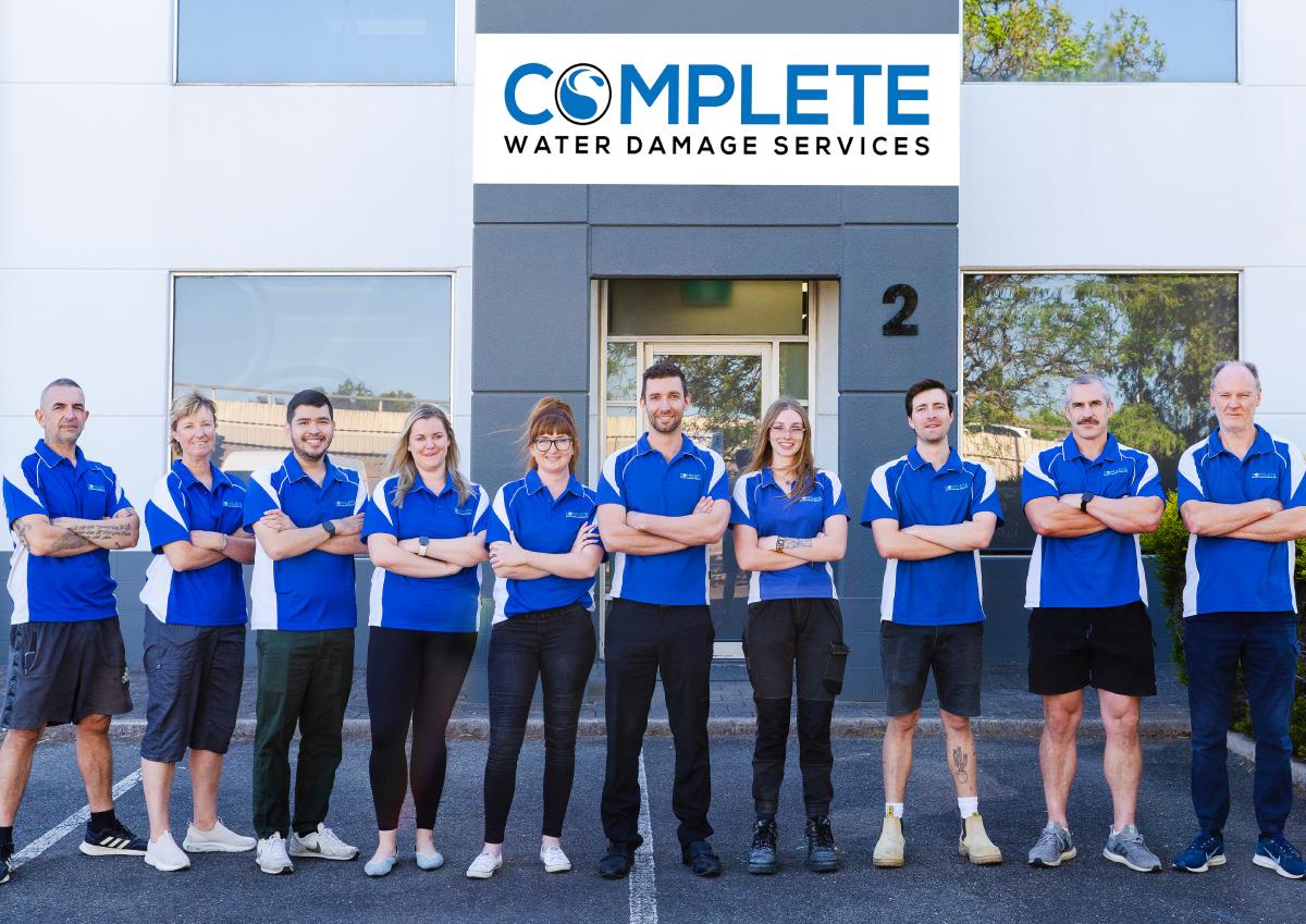complete water damage services team adelaide Complete Water Damage Services team in Adelaide